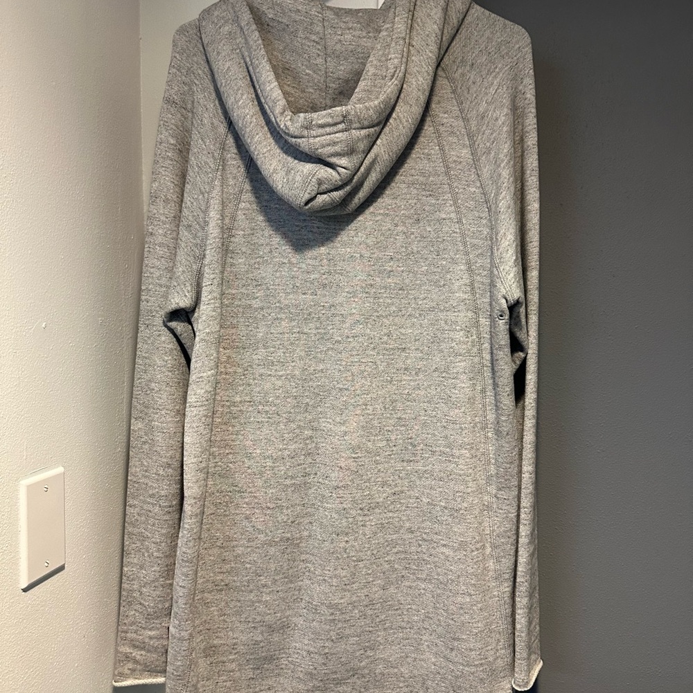 Nike Jordan Lifestyle Wings Lite Sweatshirt Hoodie Grey M 914480-063 FrenchTerry - Picture 4 of 5